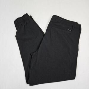 Prana Hybridizer Drawstring Jogger Mens 38 Dark Gray Hiking Outdoor Lightweight